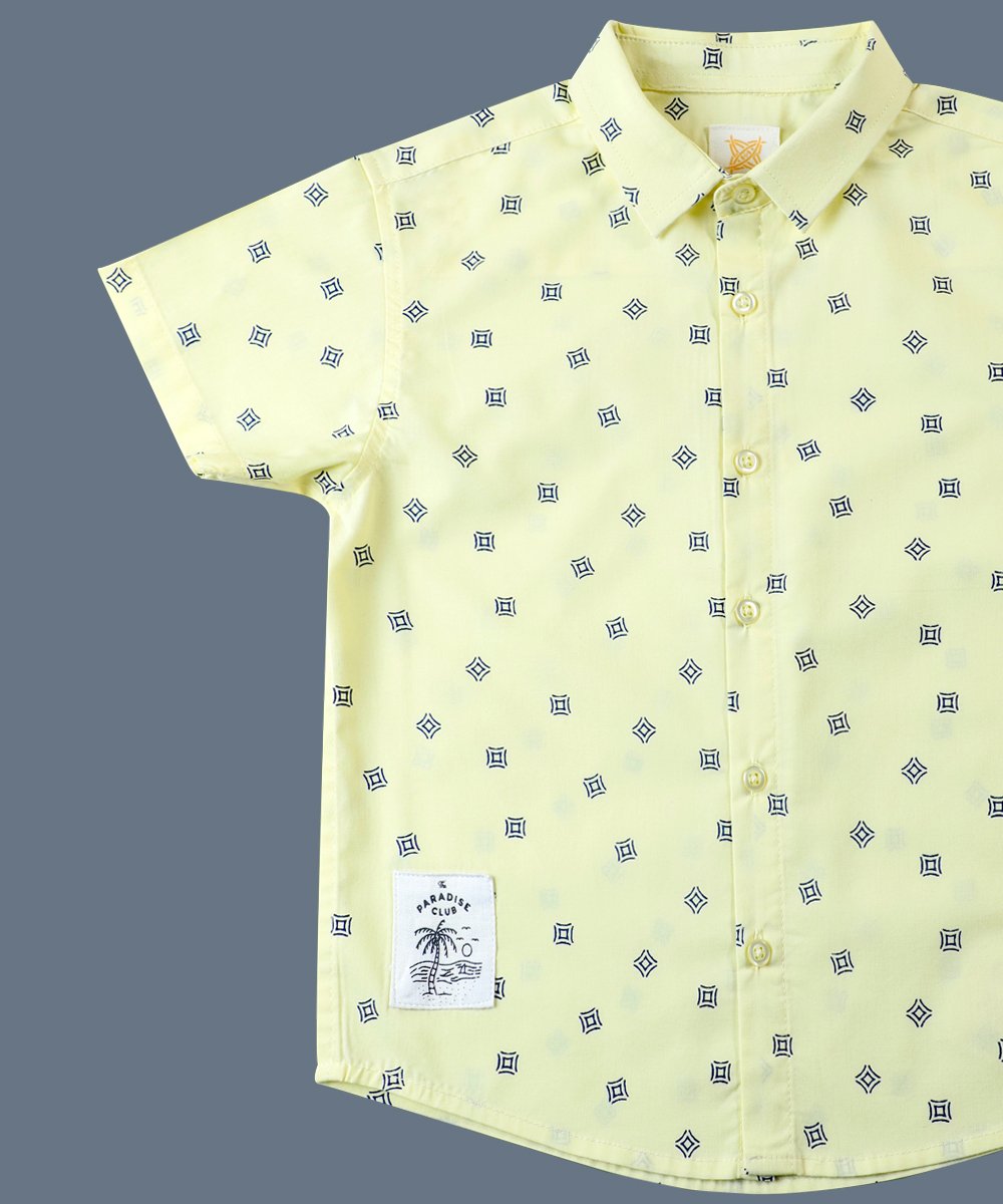 Boys Short Sleeve Shirt (3 Years to 15/16 Years) (98367)
